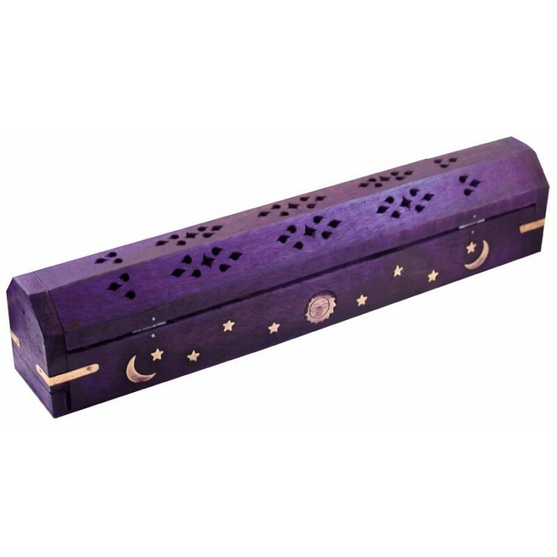 12" CELESTIAL COFFIN INCENSE BURNER