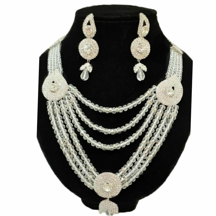 Women Gorgeous Antique Necklace and Earring Set MN125