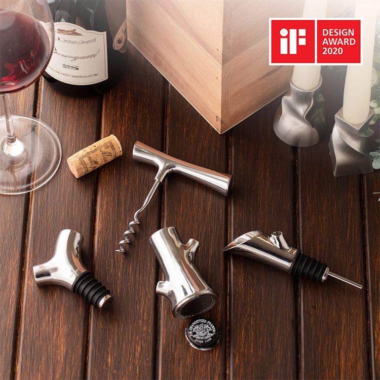 Gdesign |『櫸享』酒器系列 BOLE SET - 紅酒酒器禮盒四件組