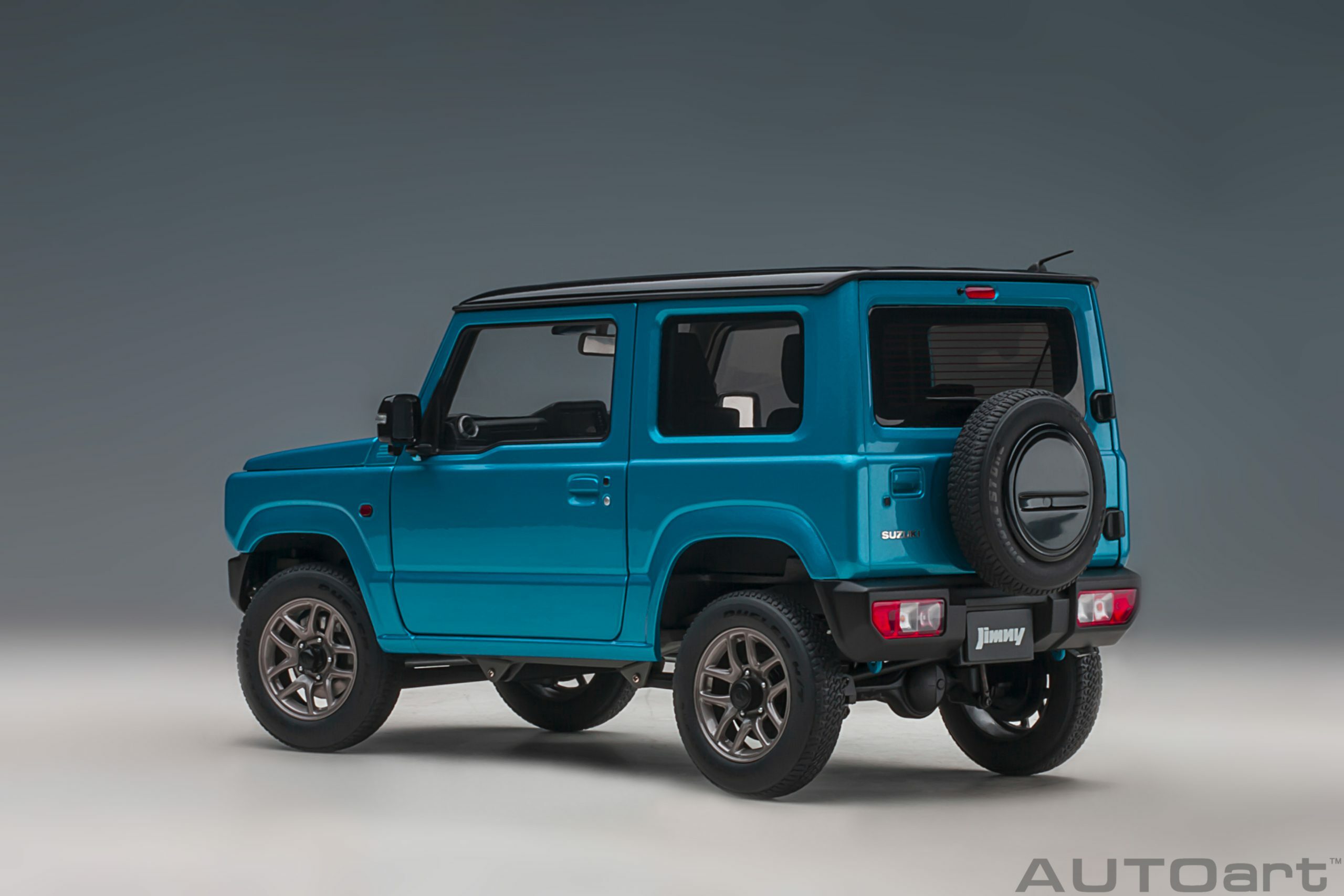 1/18 AUTOART Suzuki Jimny (JB64) (Brisk Blue with Black roof) (78502)