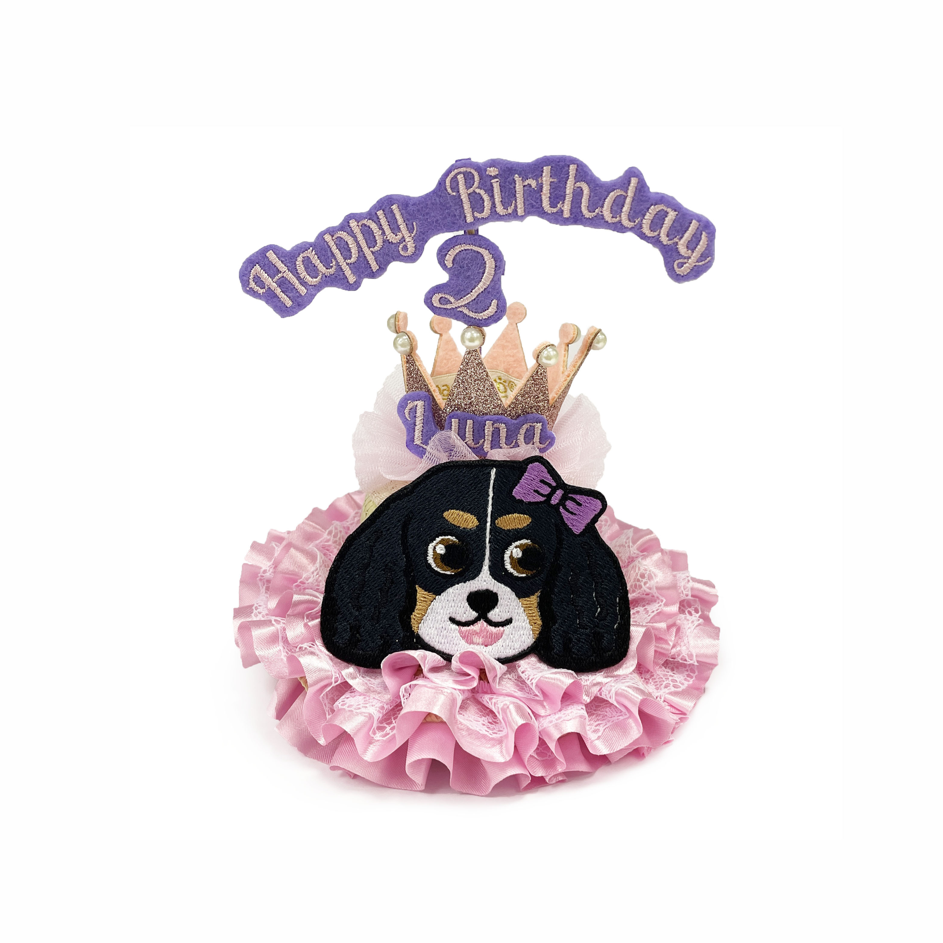 Pet Birthday Hat (Girl Style) - Type B