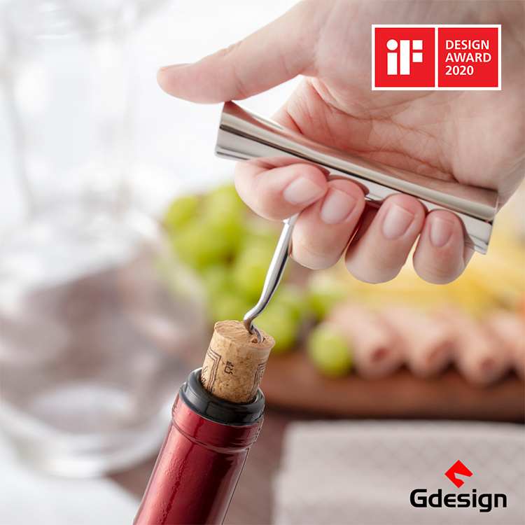 Gdesign |『櫸享』酒器系列 - 紅酒軟木塞開瓶器 G-SSH007