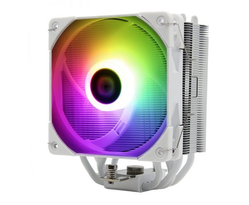 米特3C數位–利民 Assassin King 120 White ARGB 逆重力AGHP版 5導管 180W 單扇 高15.4