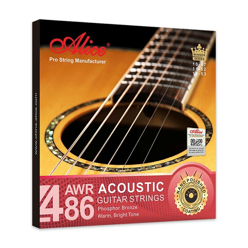 ALICE AWR486SL 木吉他弦 民謠吉他弦 磷青銅纏弦