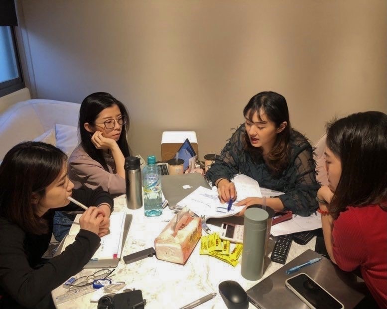 優森泰從討論的過程中 理出脈絡與優化