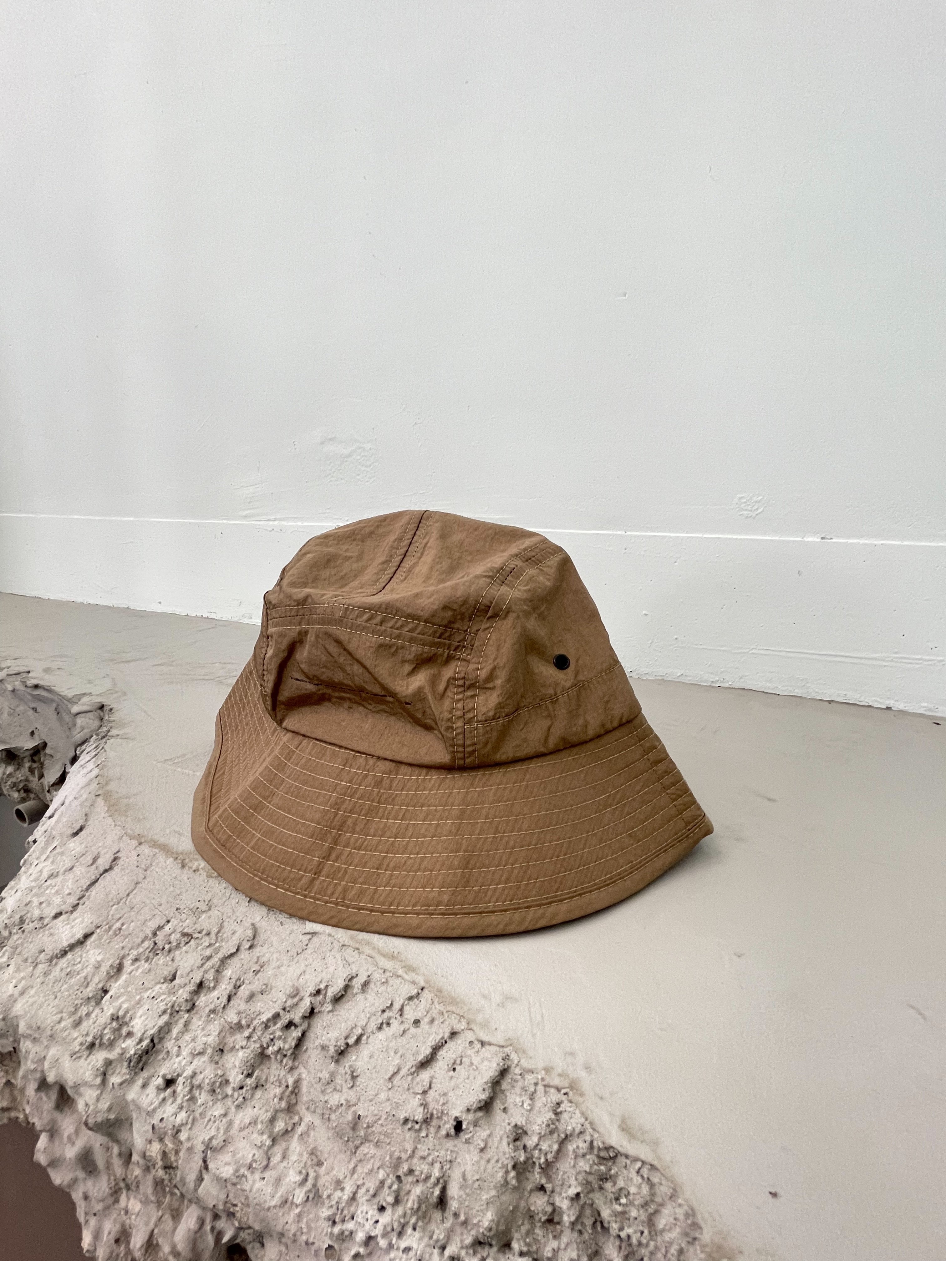 life 可調節防潑水卡其色漁夫帽