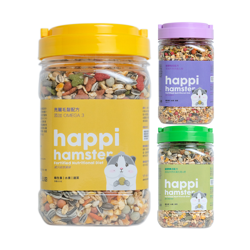 Happi Hamster-倉鼠飼料600g