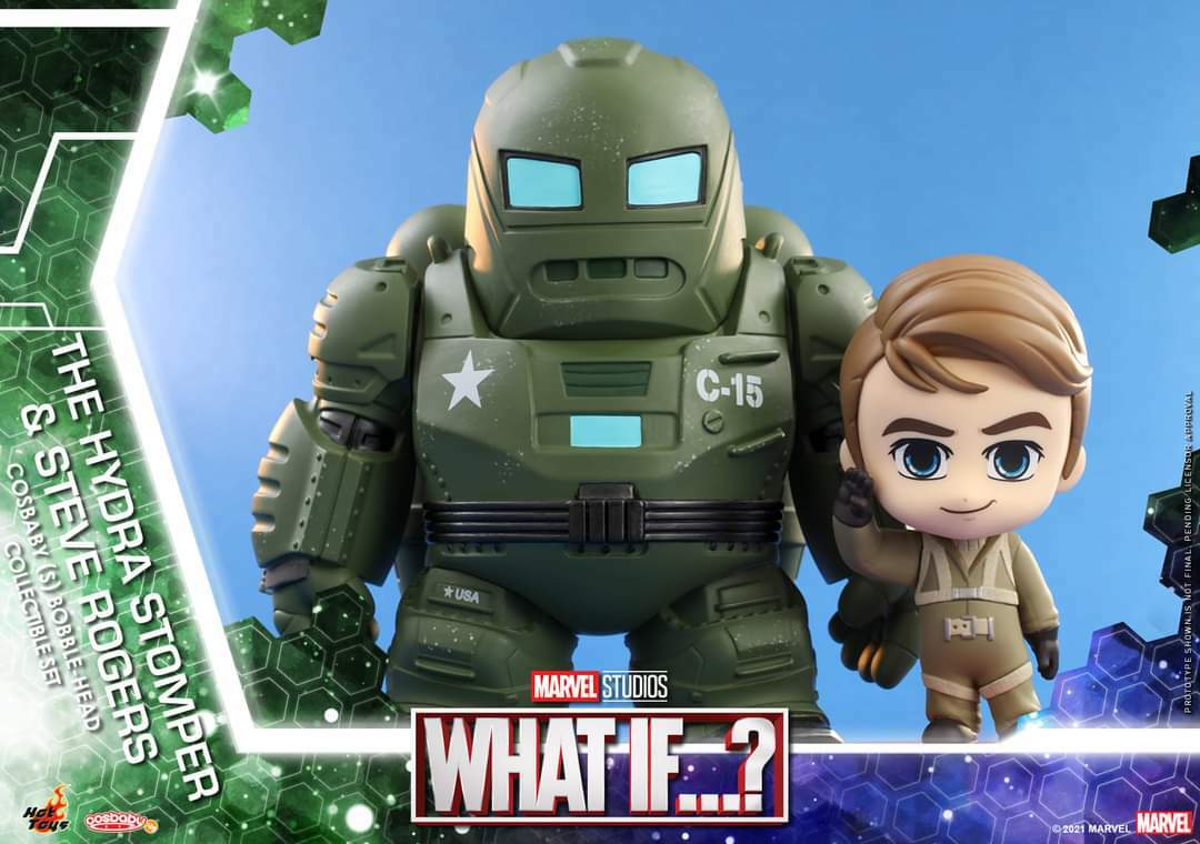 MARVEL コスベイビー ハイドラストンパー & スティーブ・ロジャース Hot Toys The Hydra Stomper & Steve Rogers Cosbaby