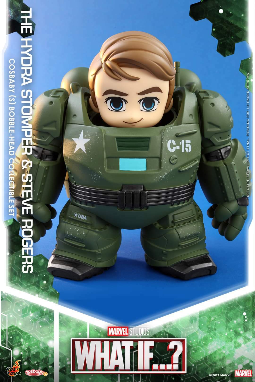 MARVEL コスベイビー ハイドラストンパー & スティーブ・ロジャース Hot Toys The Hydra Stomper & Steve Rogers Cosbaby