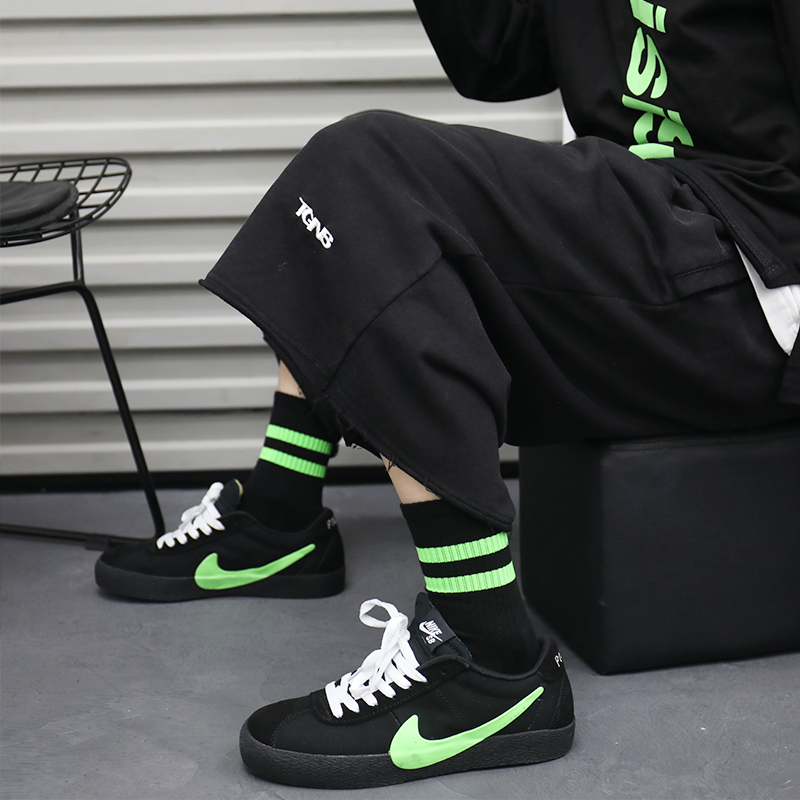 【SCYL031】百搭經典不敗素面雙線中筒加厚襪