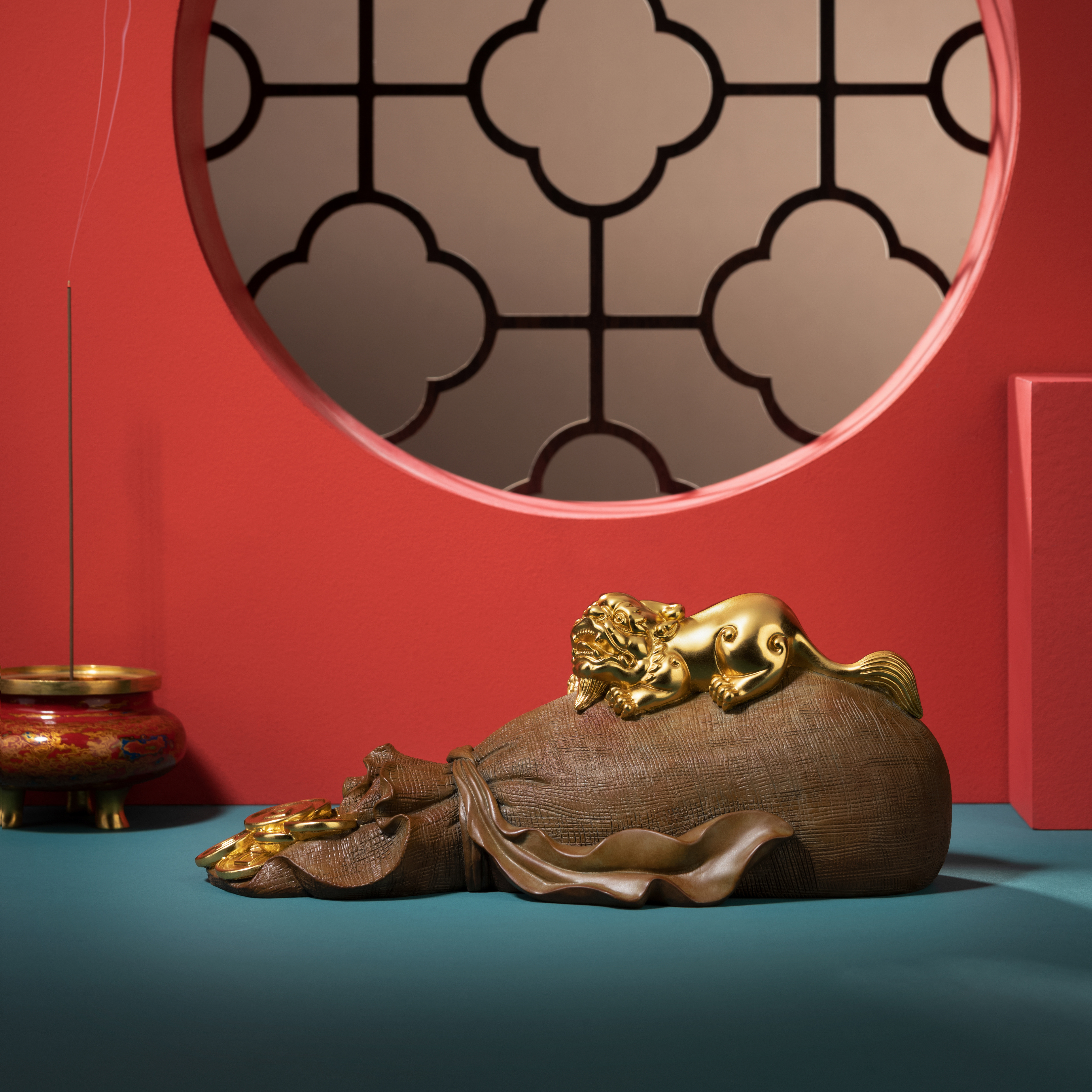 貔貅錢袋(代代有財)