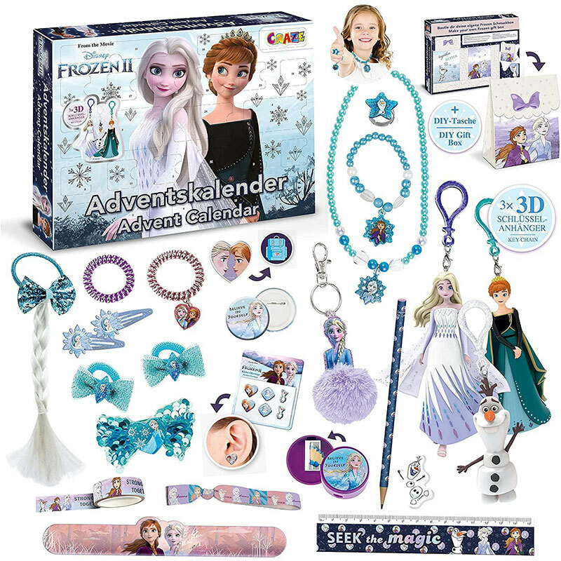 德國CRAZE戳戳樂降臨曆 冰雪奇緣