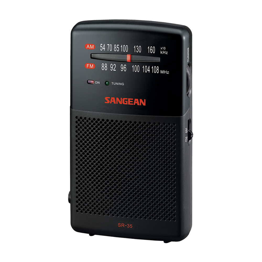 SANGEAN 山進SR35雙波段AM/FM 掌上型收音機