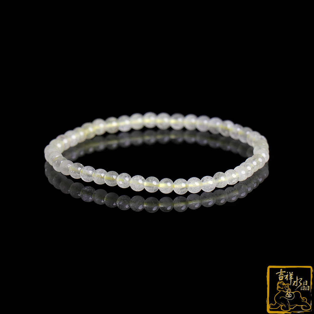 利比亞黃金隕石手珠    4~4.9mm 強大能量