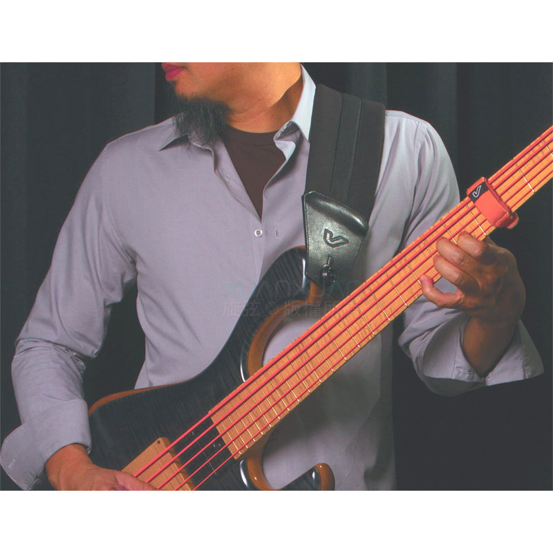 GruvGear GruvGear 夕陽橘色 (ORG) 悶音束帶FretWrap 第 3 張圖片｜三峽配件 / 週邊