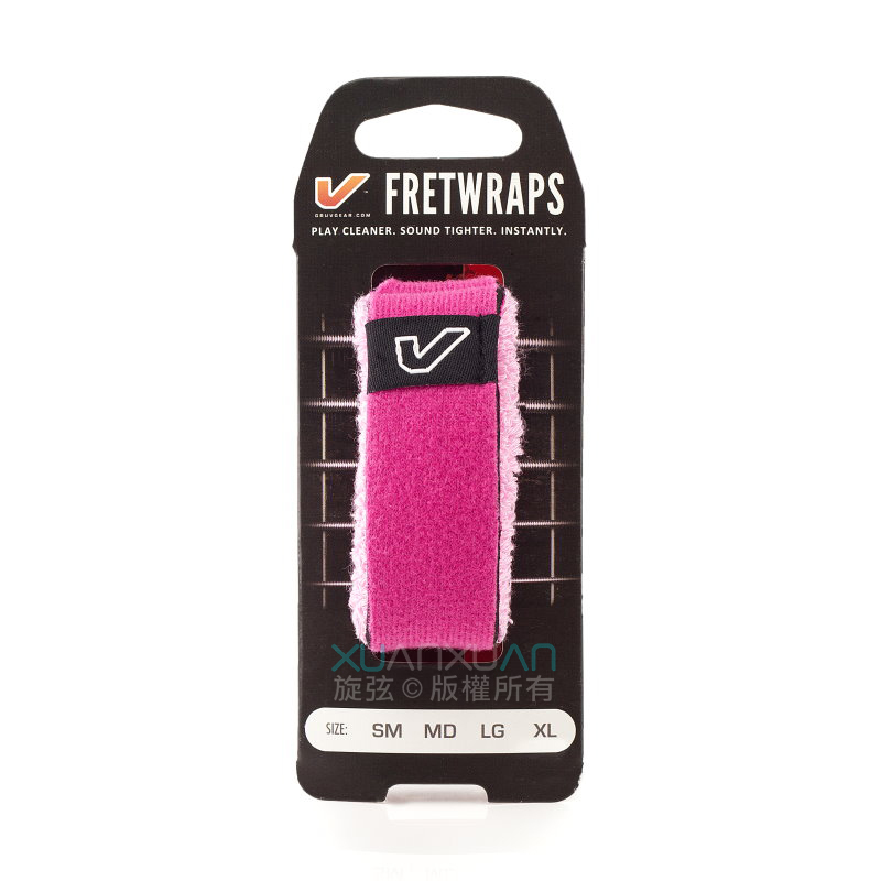 GruvGear GruvGear 粉梅花色 (PNK) 悶音束帶 FretWrap 第 2 張圖片｜三峽配件 / 週邊