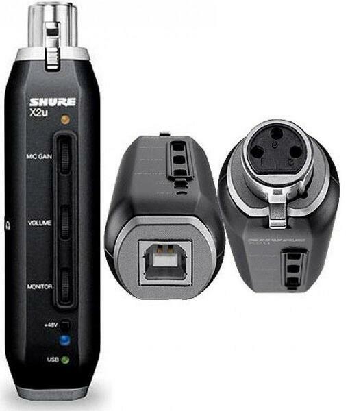 Shure Shure 舒爾 X2U XLR to USB 訊號轉換器 第 2 張圖片｜三峽麥克風