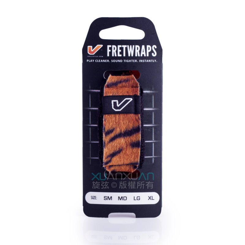 GruvGear GruvGear 動物猛虎紋 (TIG) 悶音束帶 FretWrap 第 2 張圖片｜三峽配件 / 週邊