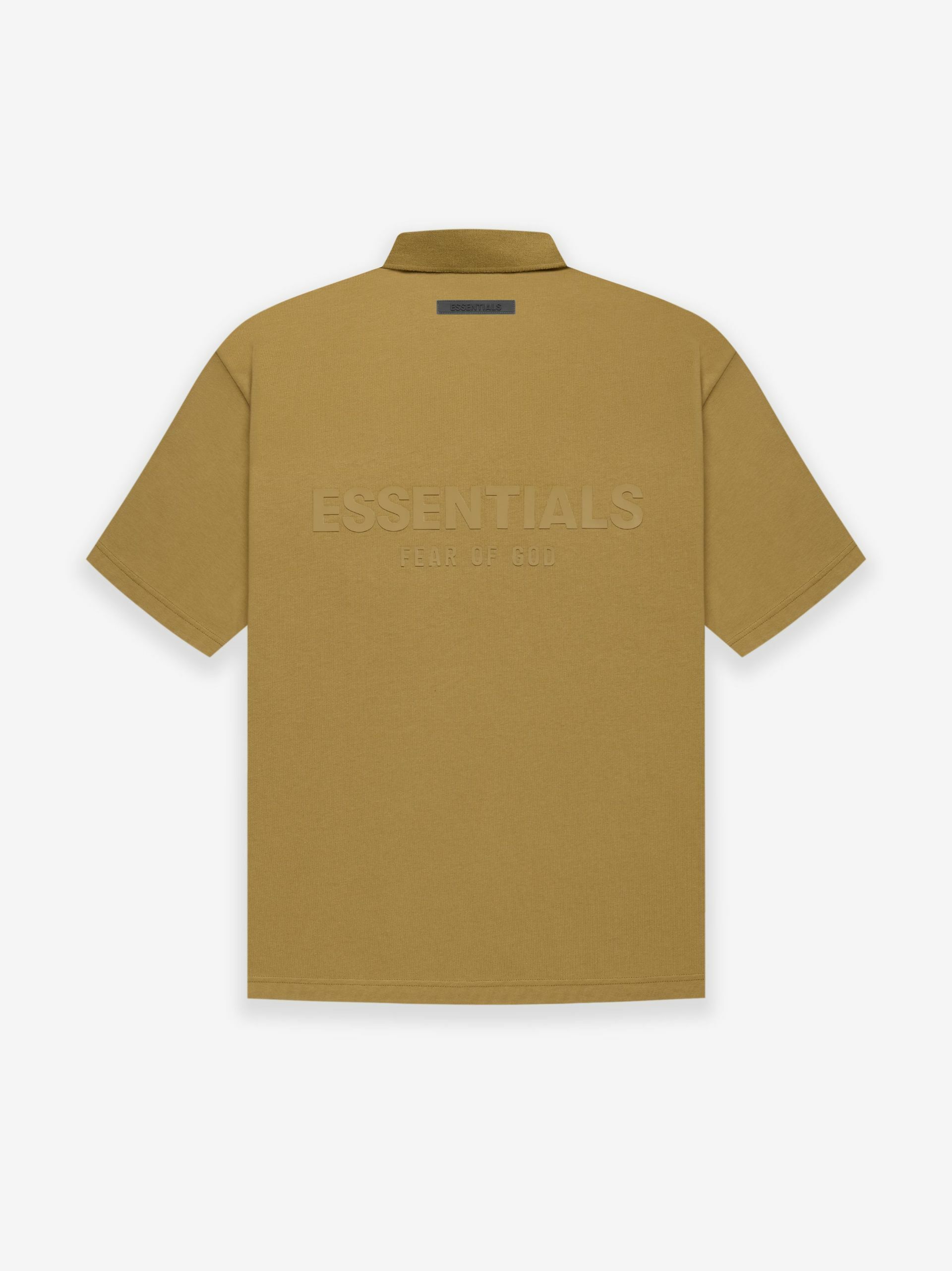 [現貨] Fear Of God Essentials FW21 SS Polo "Amber"