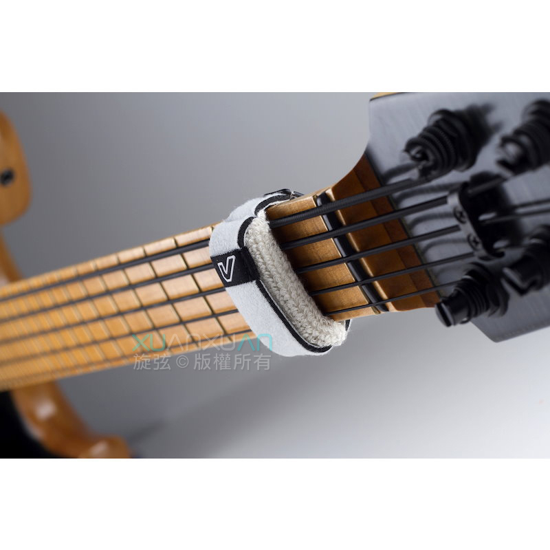 GruvGear GruvGear 乾淨白色 (WHT) 悶音束帶 FretWrap 第 2 張圖片｜三峽配件 / 週邊