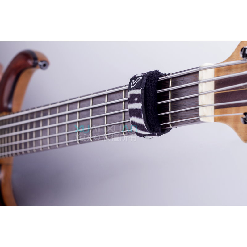 GruvGear GruvGear 動物斑馬紋 (ZEB) 悶音束帶 FretWrap 第 3 張圖片｜三峽配件 / 週邊