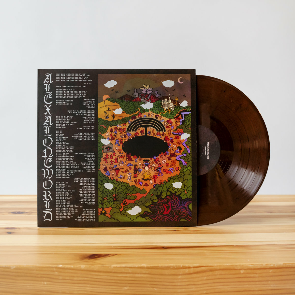 alexalone《ALEXALONEWORLD》（彩膠LP）