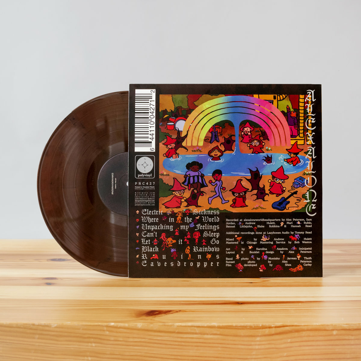 alexalone《ALEXALONEWORLD》（彩膠LP）