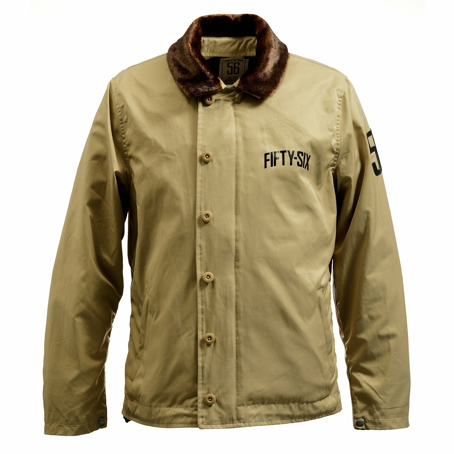 56DESIGN DECK 騎士外套，軍事工裝風格，適合多季節穿搭