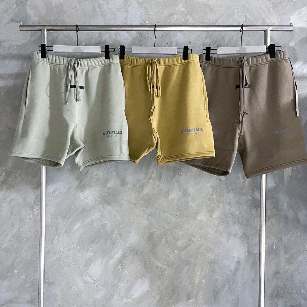 FOG Essentials 新款配色 字體Logo 棉短褲