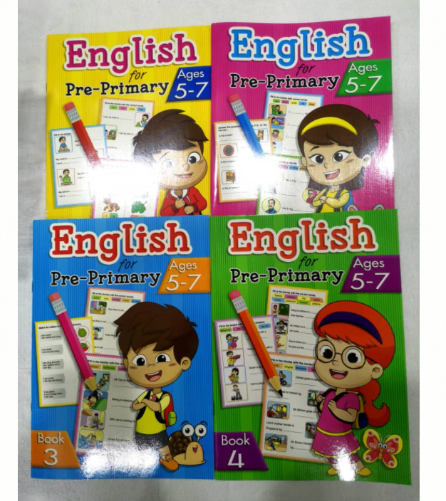 English Pre-Primary (一套4本)