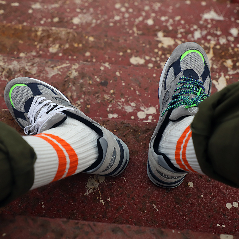 【SCSU088】針織日系雙線條設計長襪