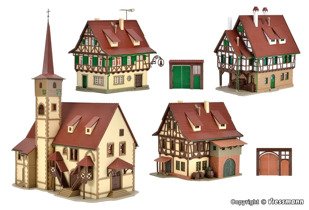 Vollmer 47734 N Half-timbered village