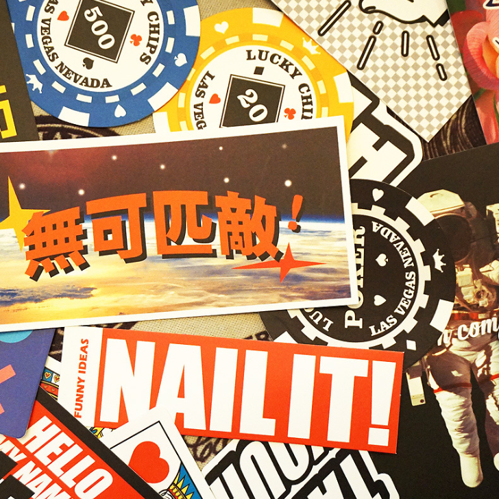 【STKN002】原創街頭塗鴉惡搞貼紙25張