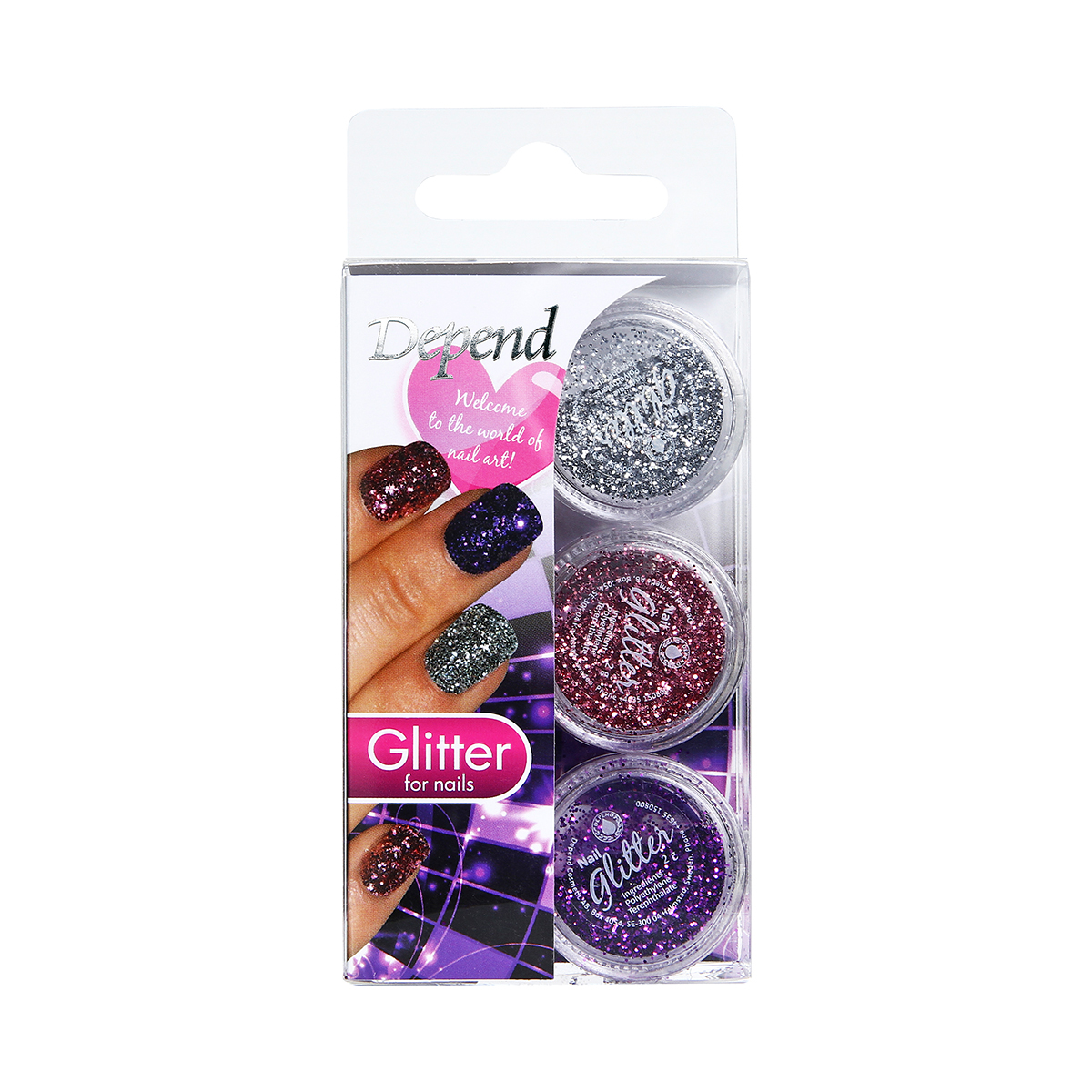 美甲DIY閃粉 3色  #6641