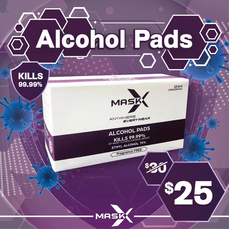 【消毒濕紙巾】家品系列【Mask X】