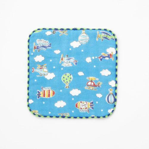 日本COCOWALK小方巾(天空) (藍色) 15x15 (日本製)