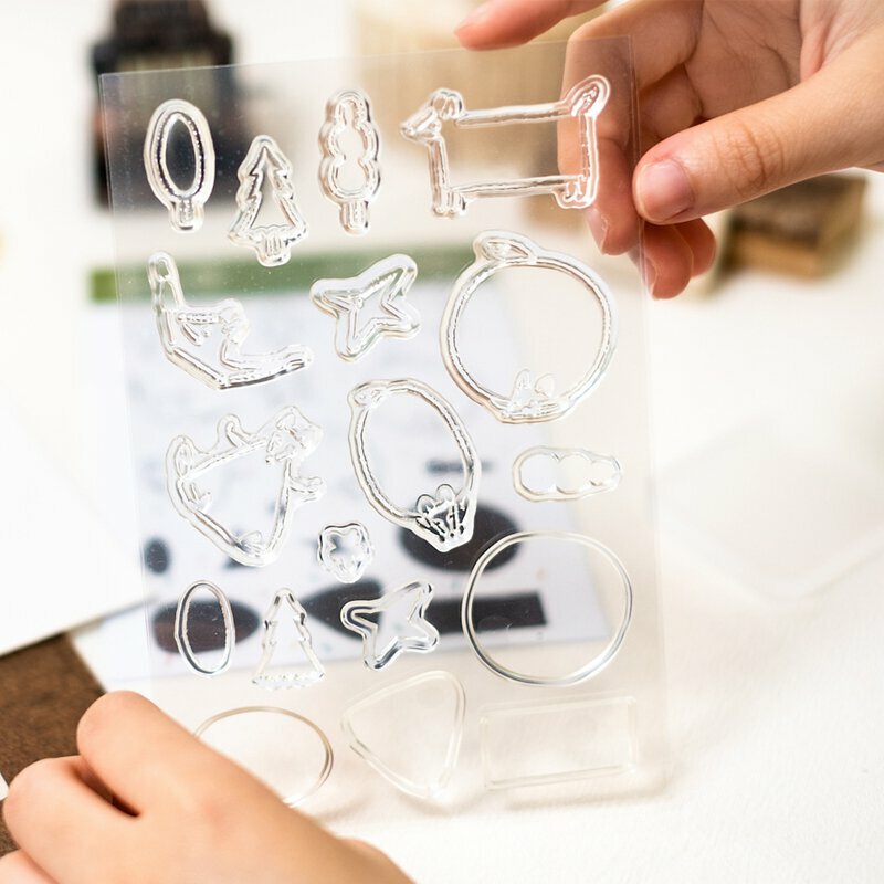 Reiko 我的森林 小狐狸透明印章組｜Hello Studio 你好工作室