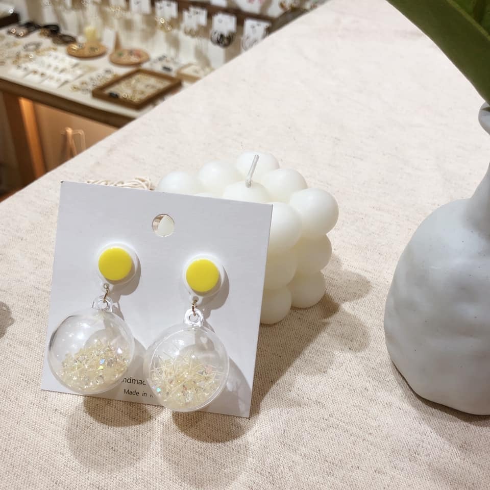 Candy crazy。鋼針耳環