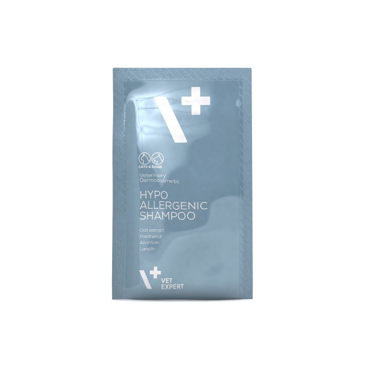 VetExpert Hypoallergenic Shampoo Sachet 15 ml x 20 pcs (7 sets, total 140pcs)