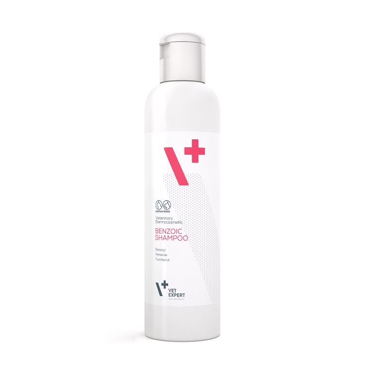 VetExpert Benzoic Shampoo 250 ml (15 pieces)