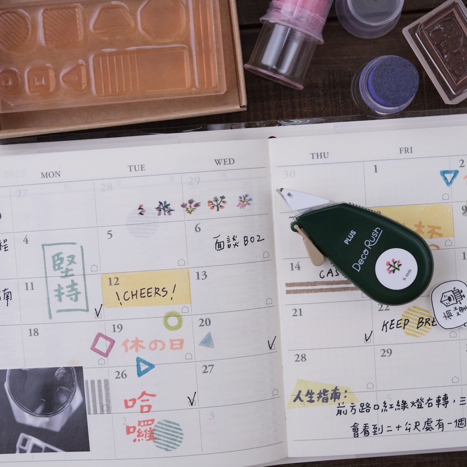 PLUS DecoRush 4m x 6m