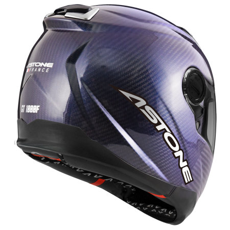 ASTONE GT-1000F 透明碳纖/藍紫 變色龍 全罩