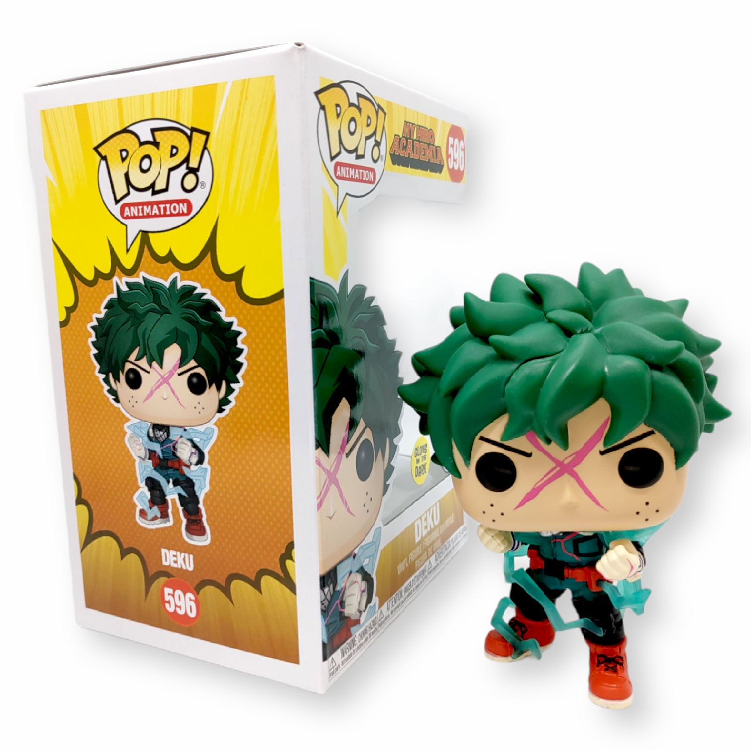 FUNKO POP <我的英雄學園>綠谷出久(夜光版)-No.596