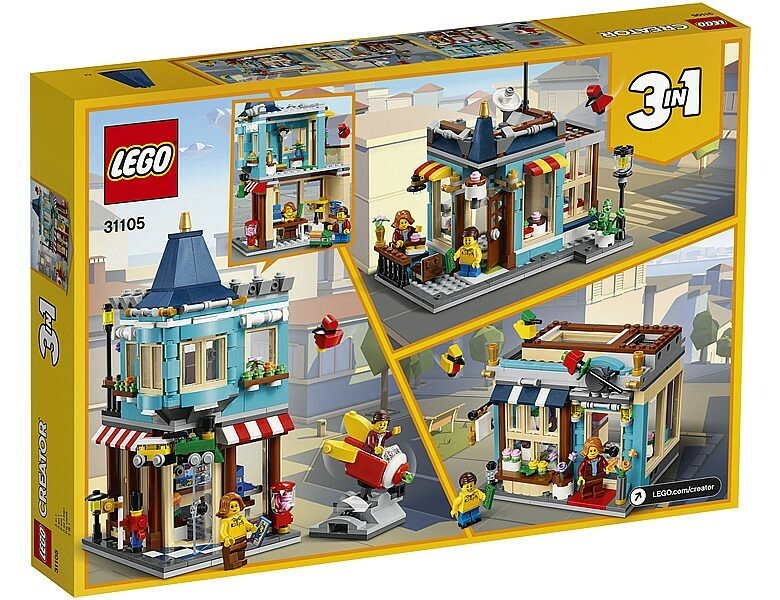 [飛米樂高積木磚賣店] LEGO 31105 Creator 3 合 1 排屋玩具店