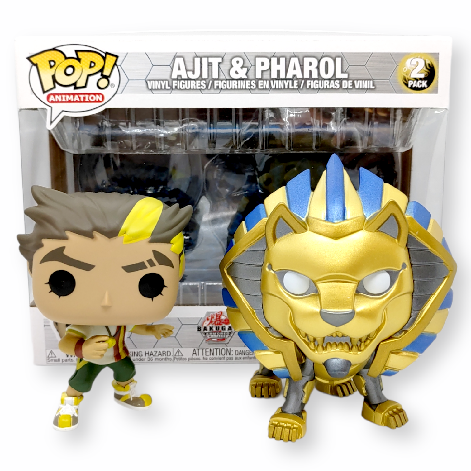 FUNKO POP <爆丸>阿積多&獅身法老套裝-No.02