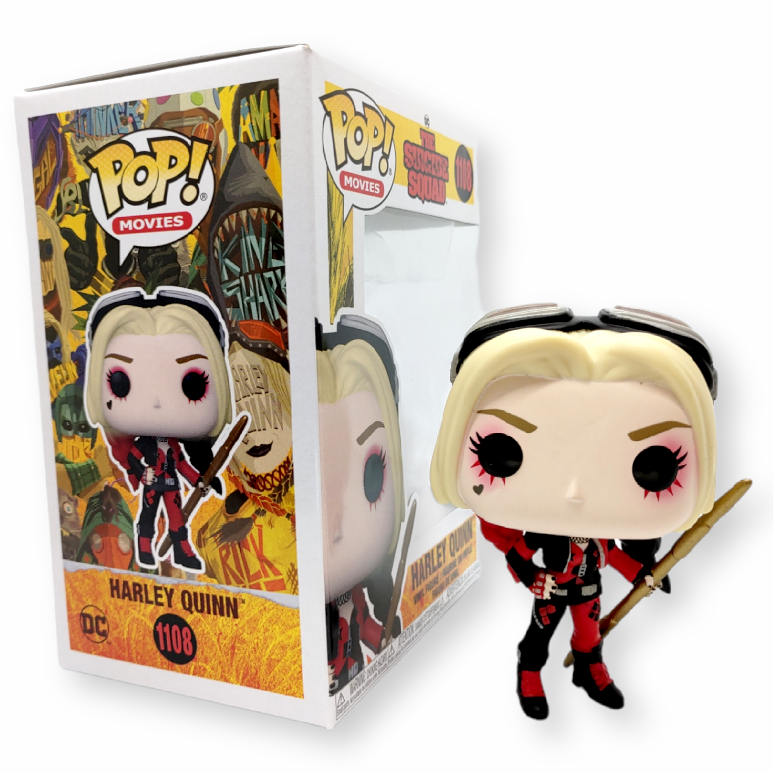 FUNKO POP<自殺特攻>小丑女(連身衣)-No.1108