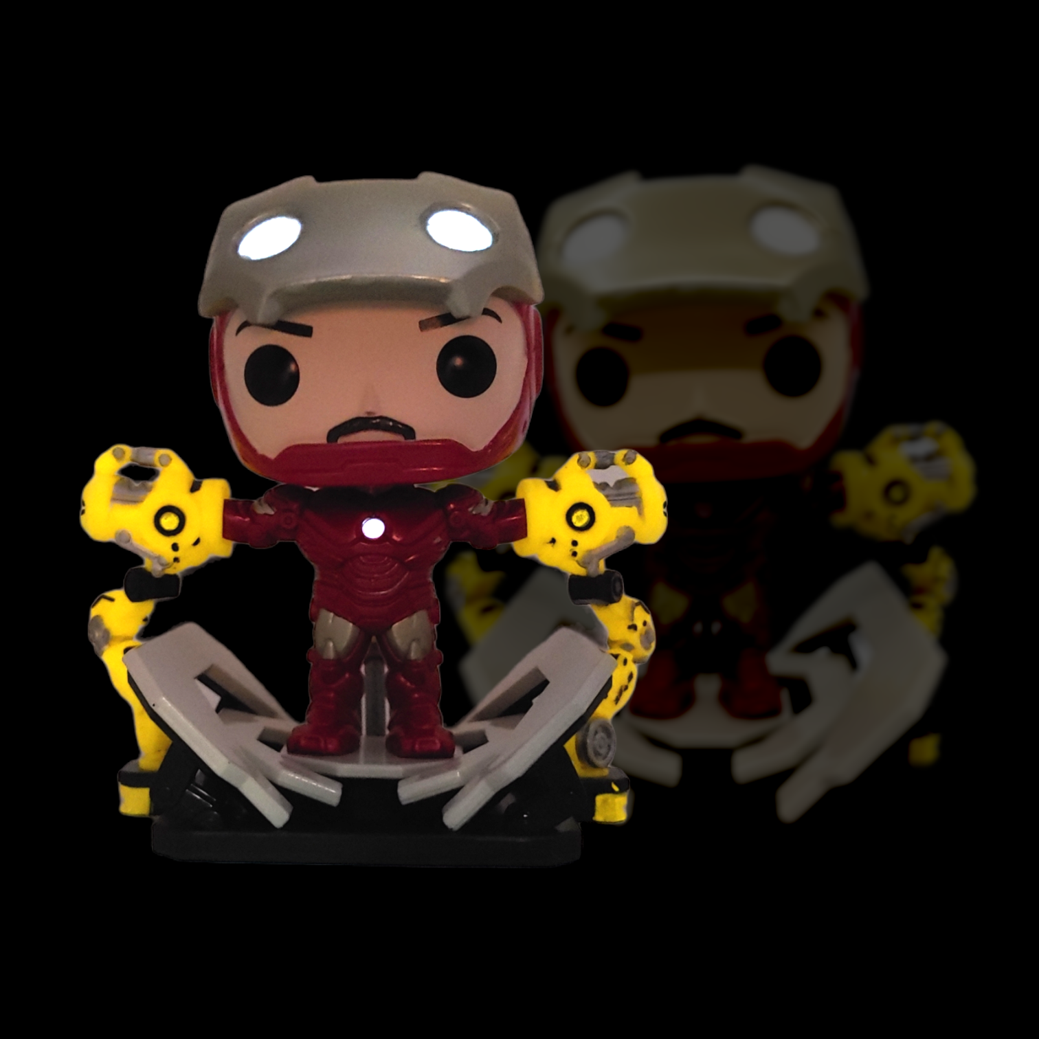 FUNKO POP<鐵甲奇俠2>Ironman Mark IV拆甲台裝(夜光版)-No.905