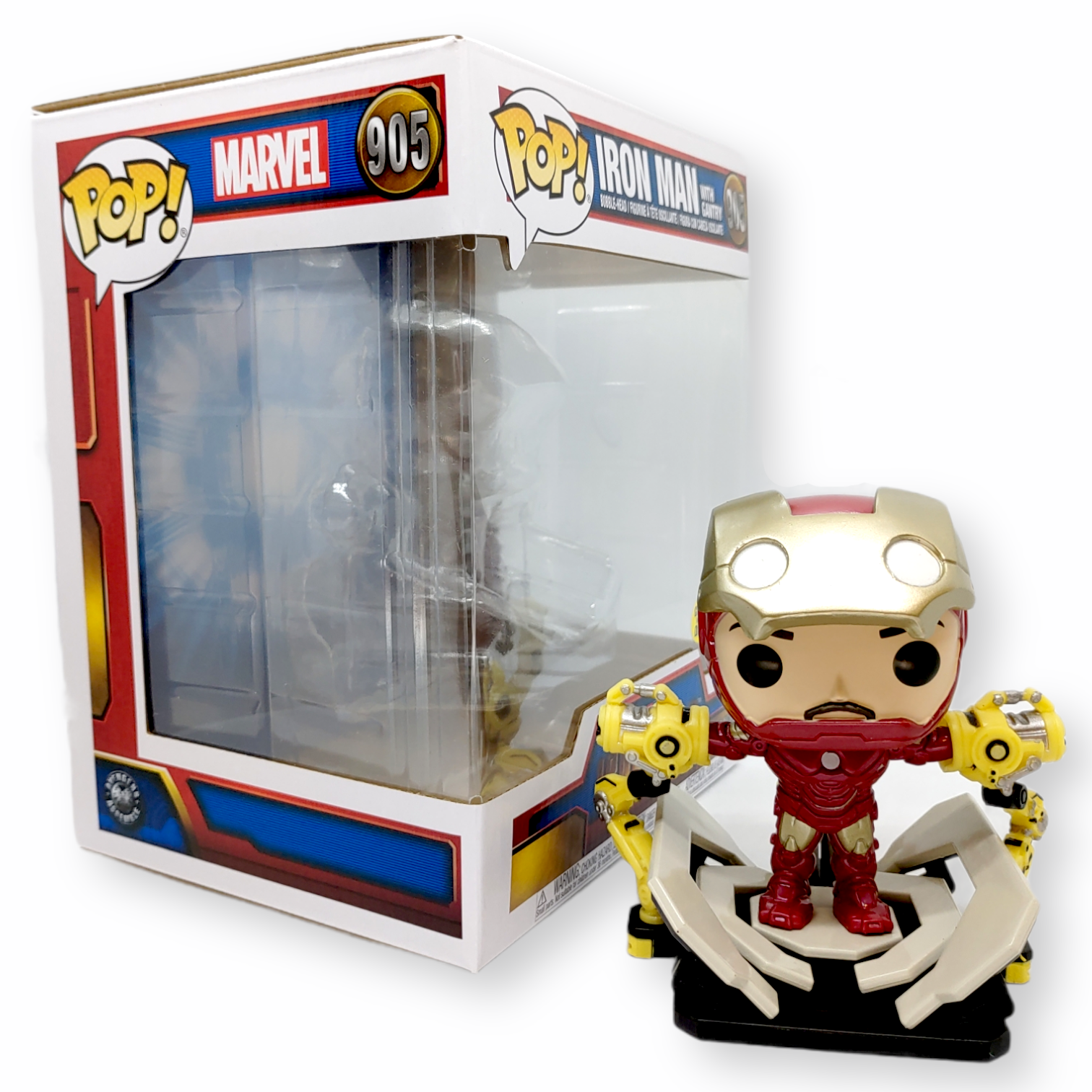 FUNKO POP<鐵甲奇俠2>Ironman Mark IV拆甲台裝(夜光版)-No.905