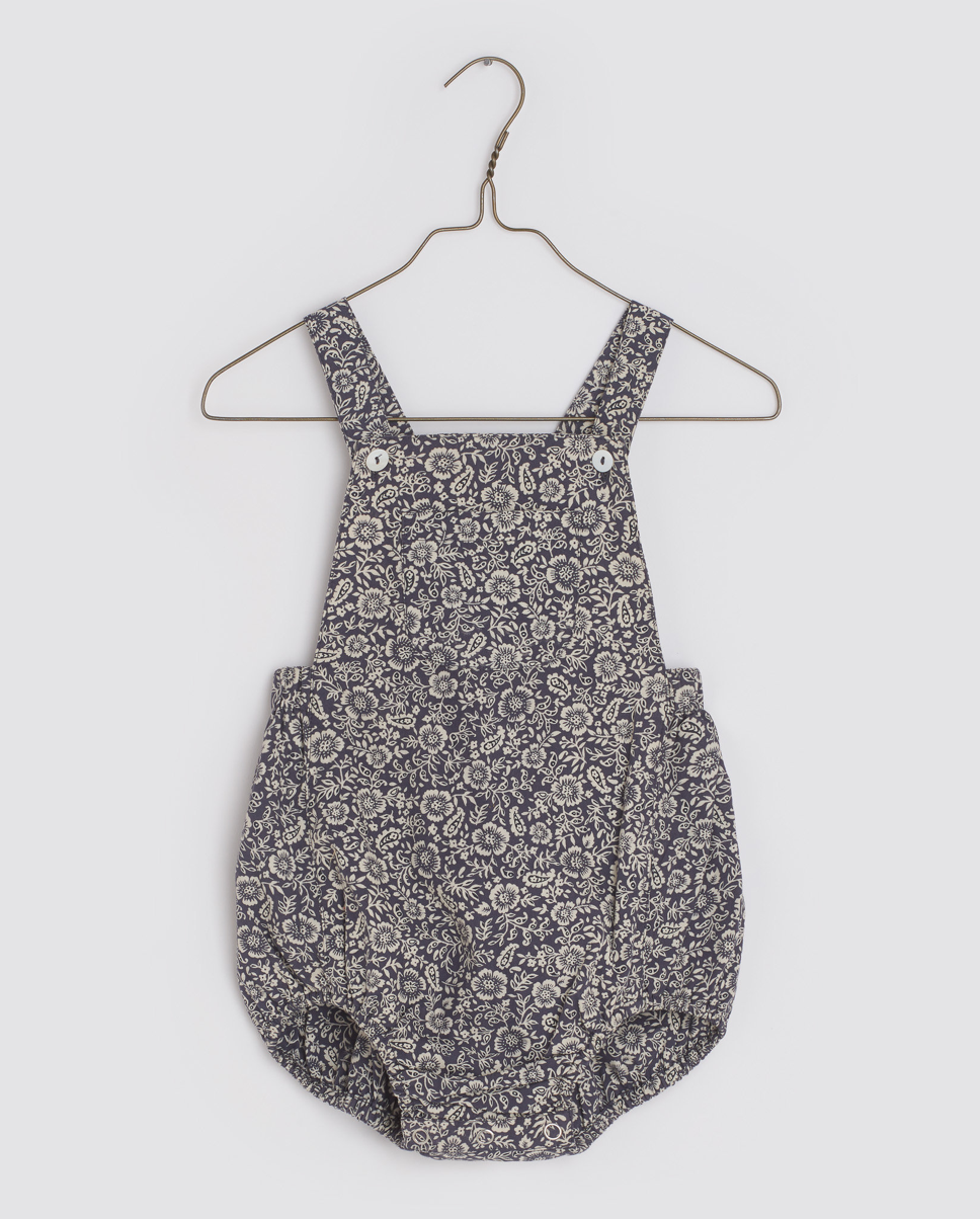 LITTLE COTTON CLOTHES - Whitby Romper（Paisley Winter Floral）