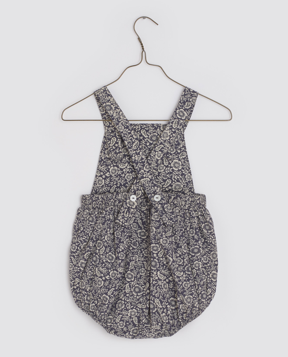 LITTLE COTTON CLOTHES - Whitby Romper（Paisley Winter Floral）
